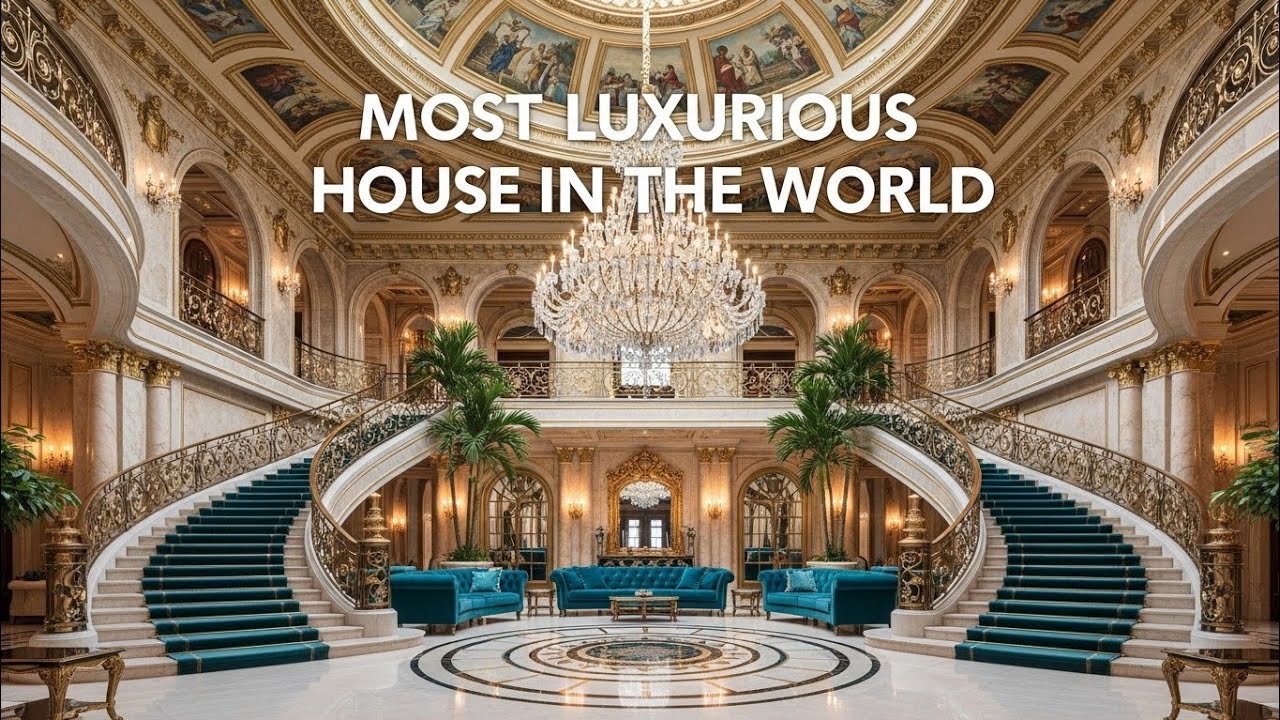 Inside a $500 Million Billionaire Palace | World’s Most Luxurious Mega Mansion Tour