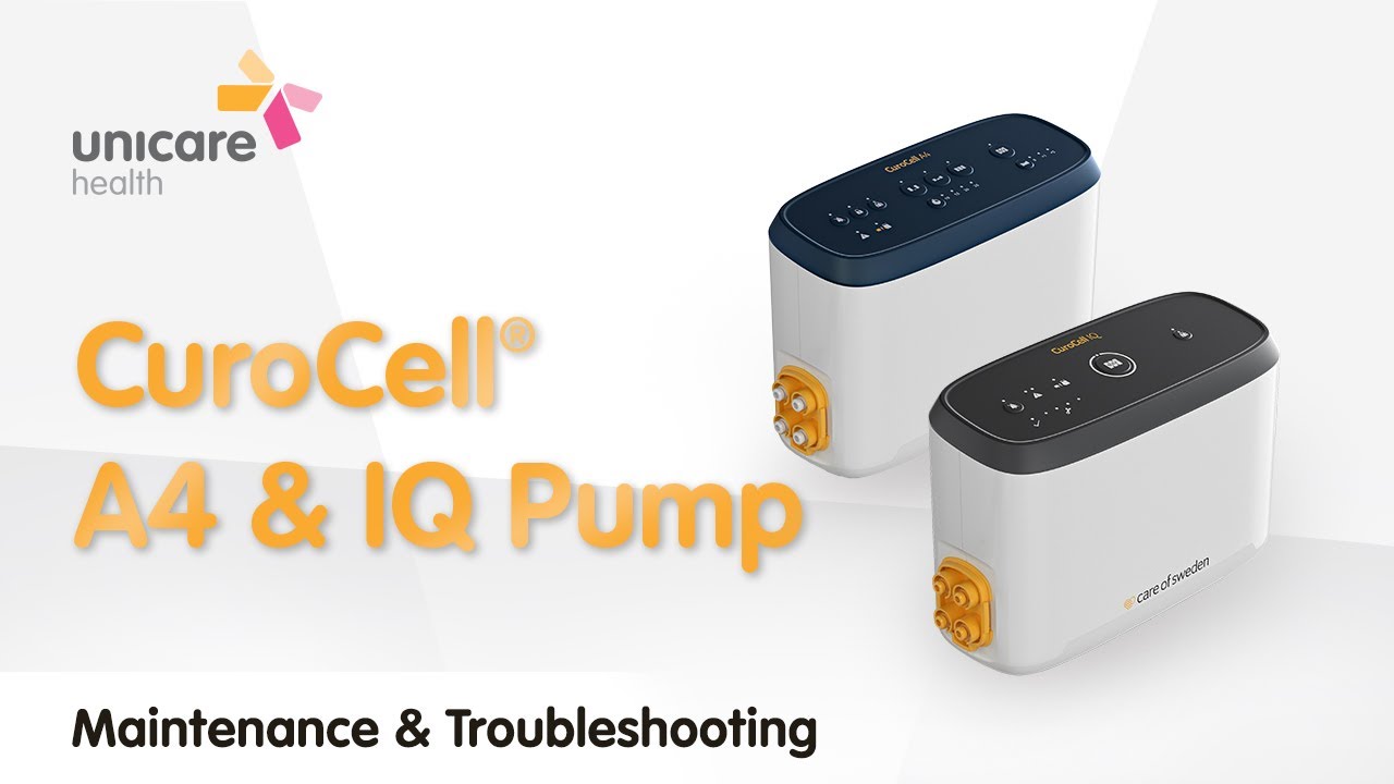Care of Sweden CuroCell A4 and IQ Pump Maintenance & Troubleshooting | Unicare Health