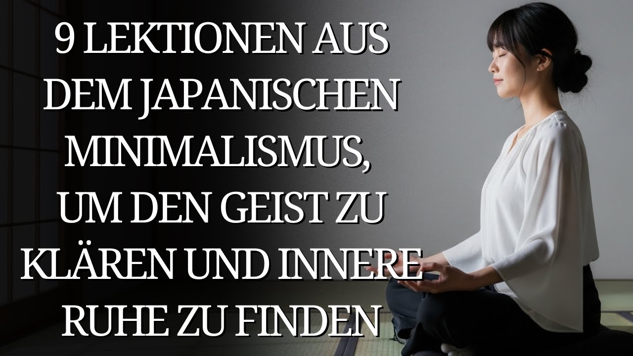 9 Lektionen aus dem japanischen Minimalismus, um den Geist zu klären und innere Ruhe zu finden