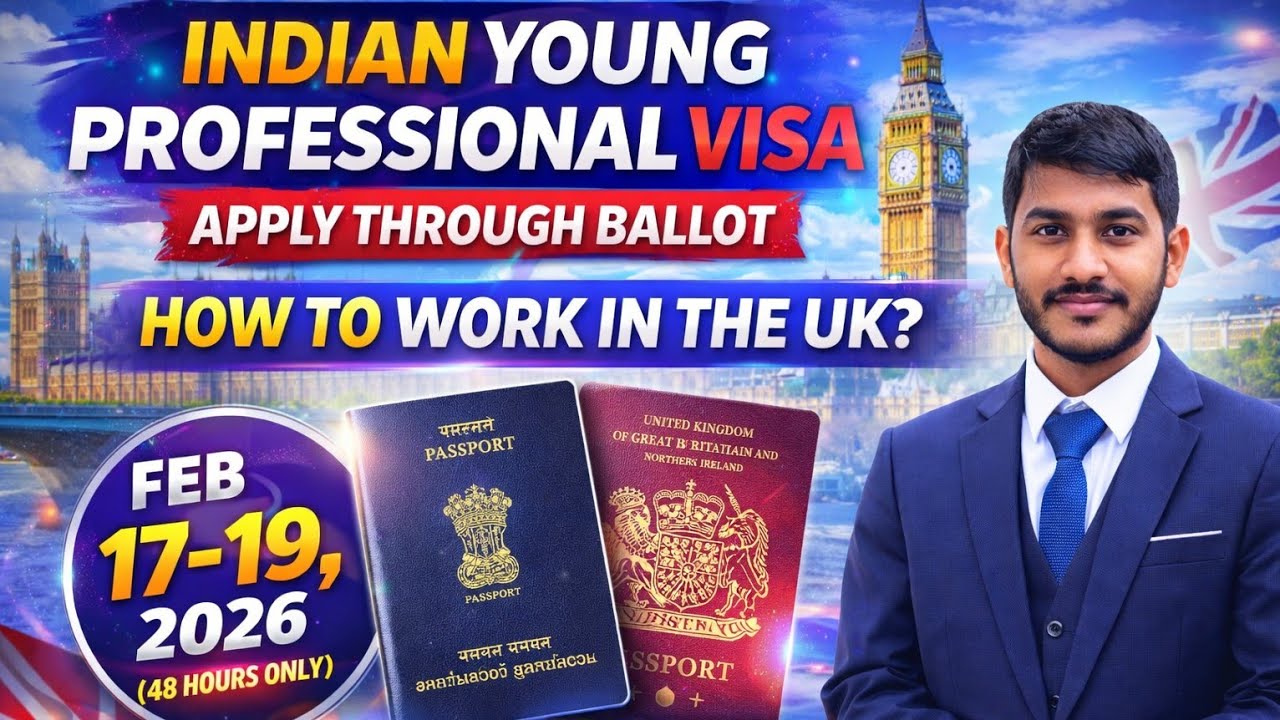 Indian Young Professional Scheme Visa 2026 Application Process #trending #uk #telugu #video #india 
