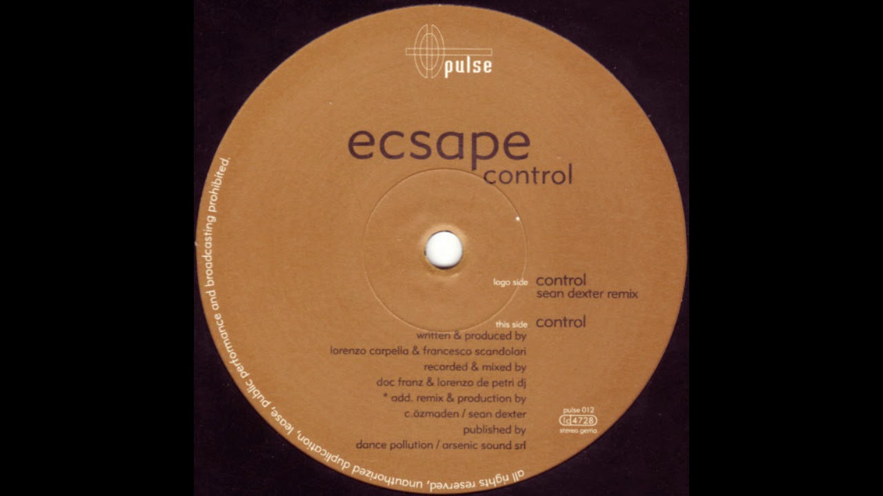 Escape - Control (Sean Dexter Remix)