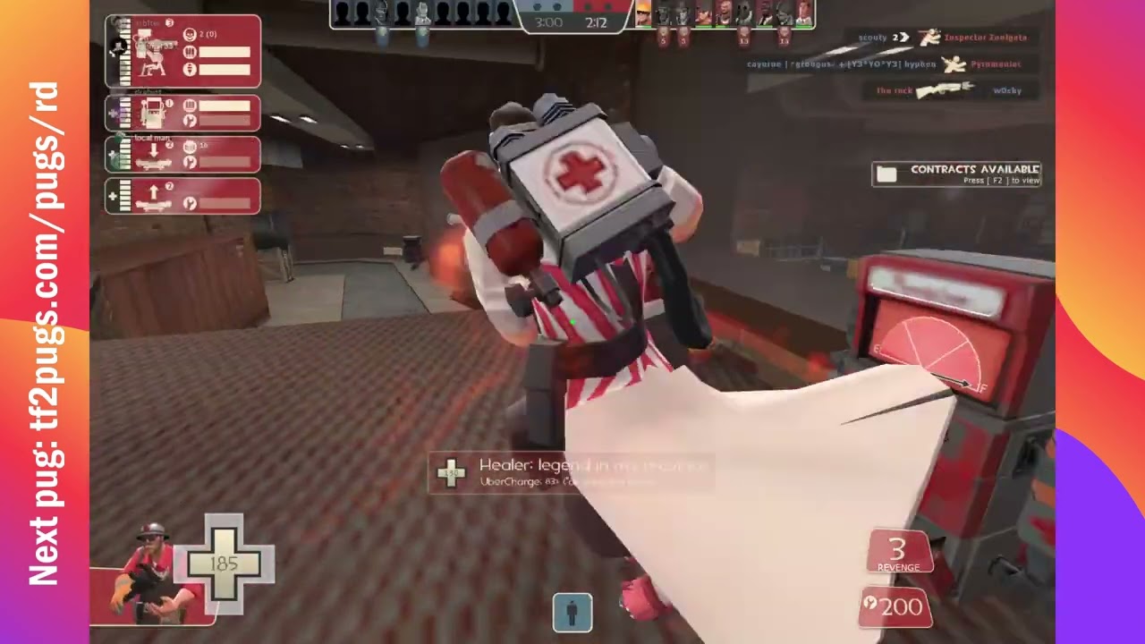 tf2pugs.com Highlander! Yoshi leads IM team to gutsy battle vs Invite players