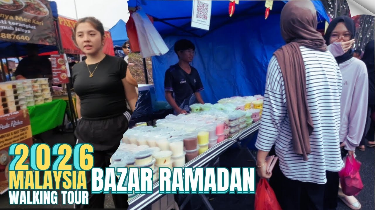 BAZAAR RAMADAN 2026, THIS IS MALAYSIA / RAMADAN IN MALAYSIA, WALKING TOUR 4K