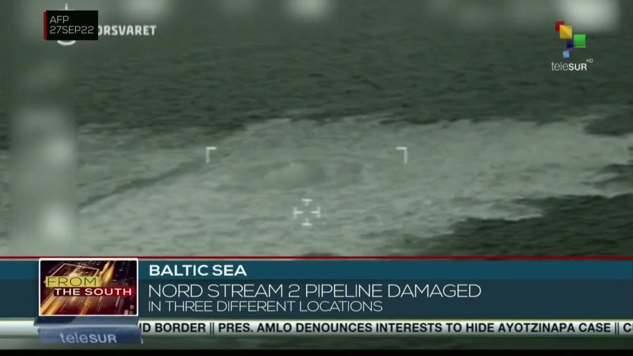Explosions of unknown origin hit Nord Stream pipelines