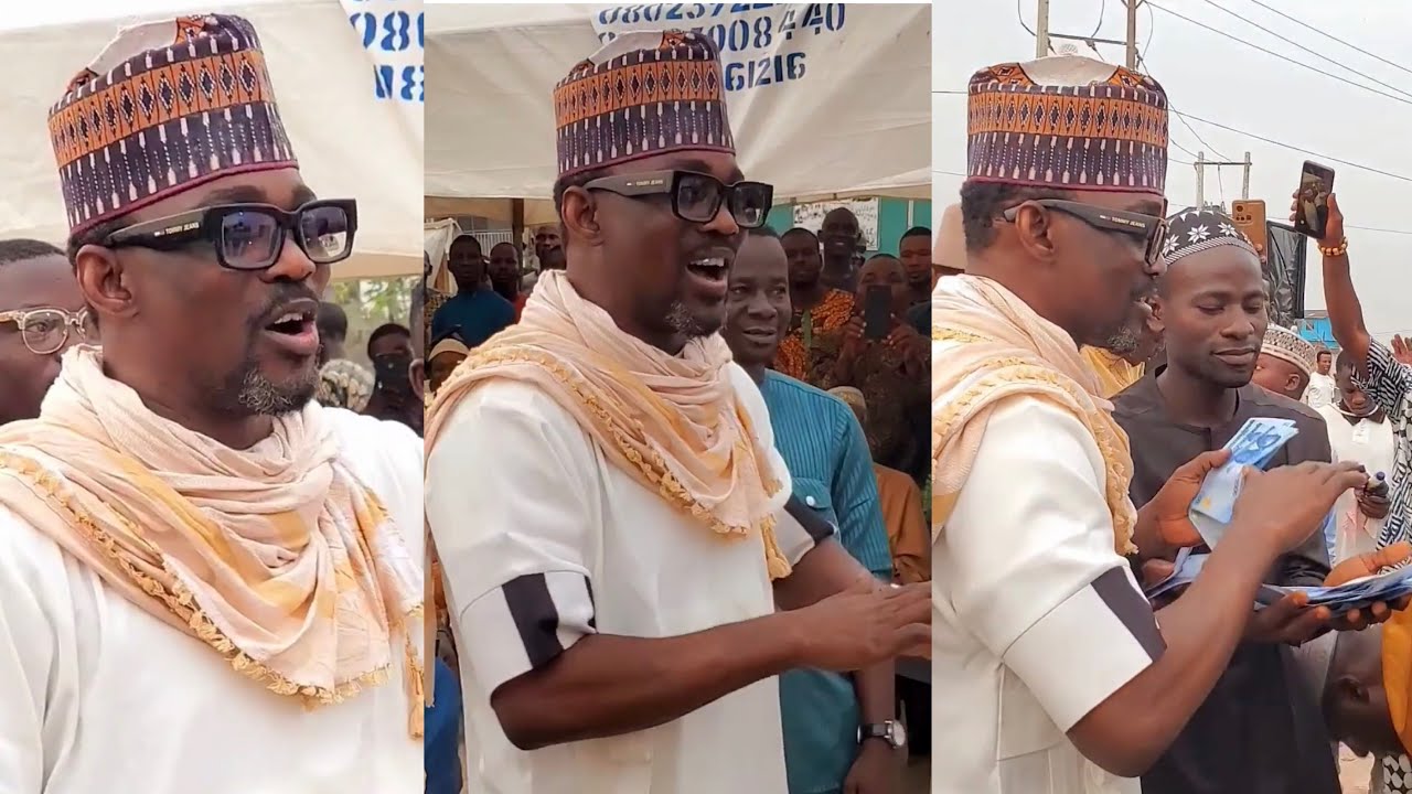 PASUMA SHOWS DANCE SKILLS WITH SHEIKH SANNU SHEHU AT RAMADAN LECTURE 2024