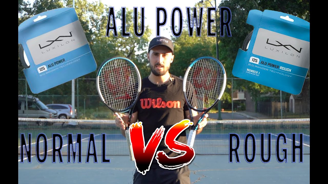 Luxilon ALU POWER vs ALU POWER ROUGH