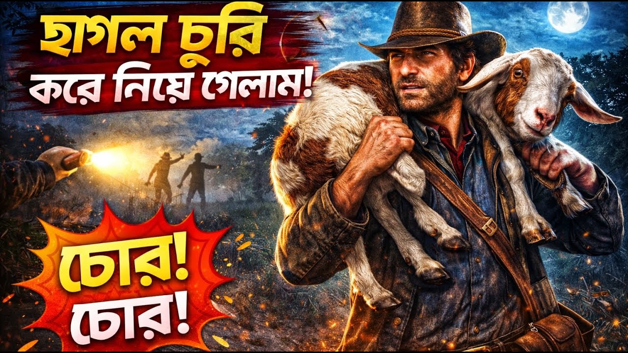Red Dead Redemption 2 Live Stream Bangla | Open World Action