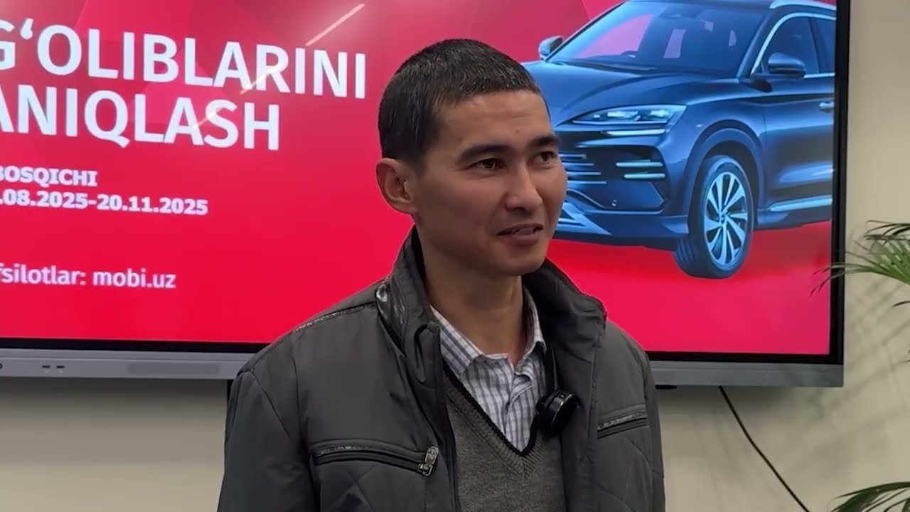 Mobiuz'ning 46 ta abonenti smartfon, noutbuk, pul sovrinlari va avtomobil yutib oldi!