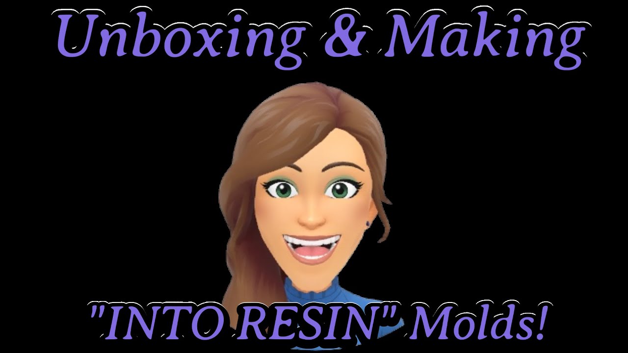 #1072 I Couldn’t Wait to Use This Month's Into Resin Molds!