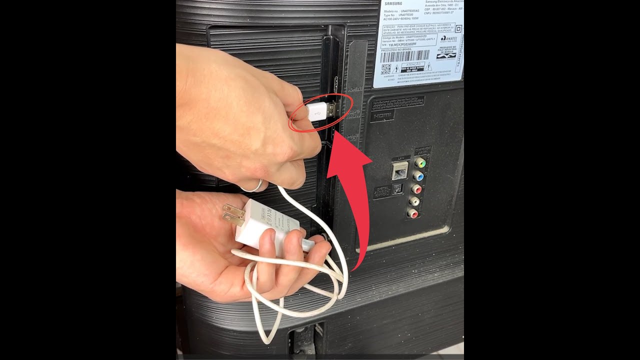 Put a phone charger on your TV and watch all the channels!