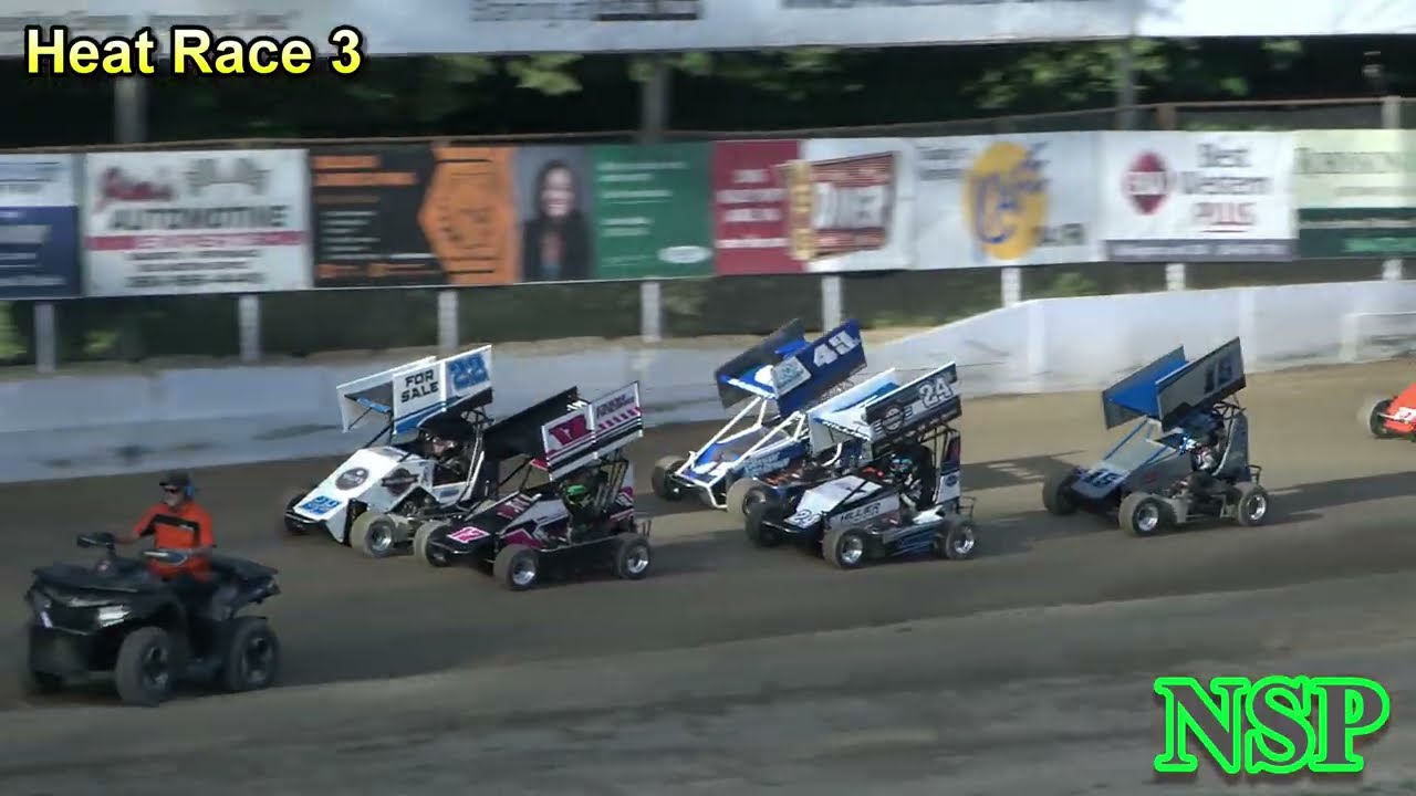 June 6, 2025 Junior Sprints Hot Laps, Qualifying, Heat Races, B-Main & A-Main Deming Speedway