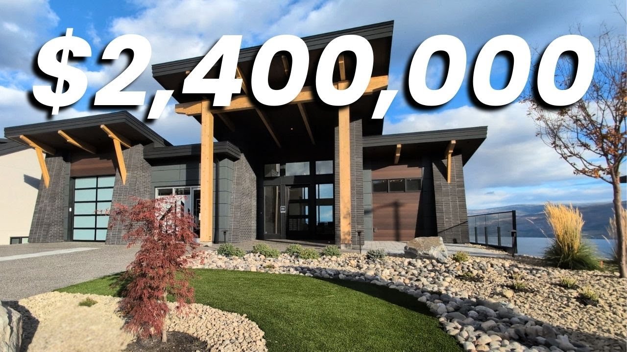 Inside a $2,400,000 Modern Show Home in West Kelowna, BC (Shorerise)