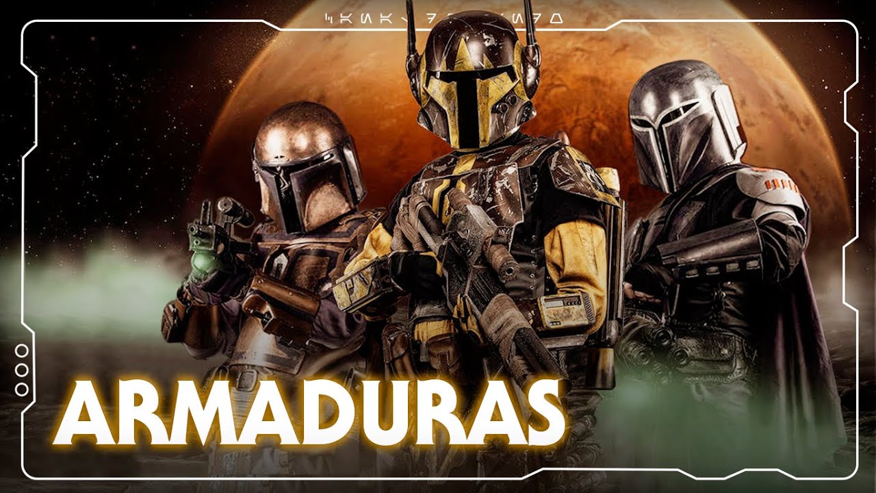 A HISTÓRIA DAS ARMADURAS MANDALORIANAS | Canal do Mando