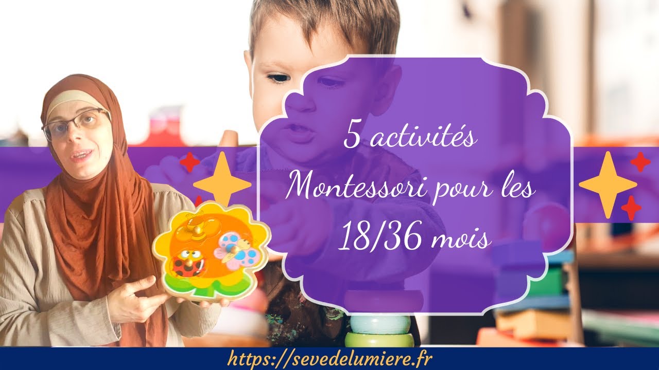 🧩 5 activités Montessori à proposer dès 2 ans
