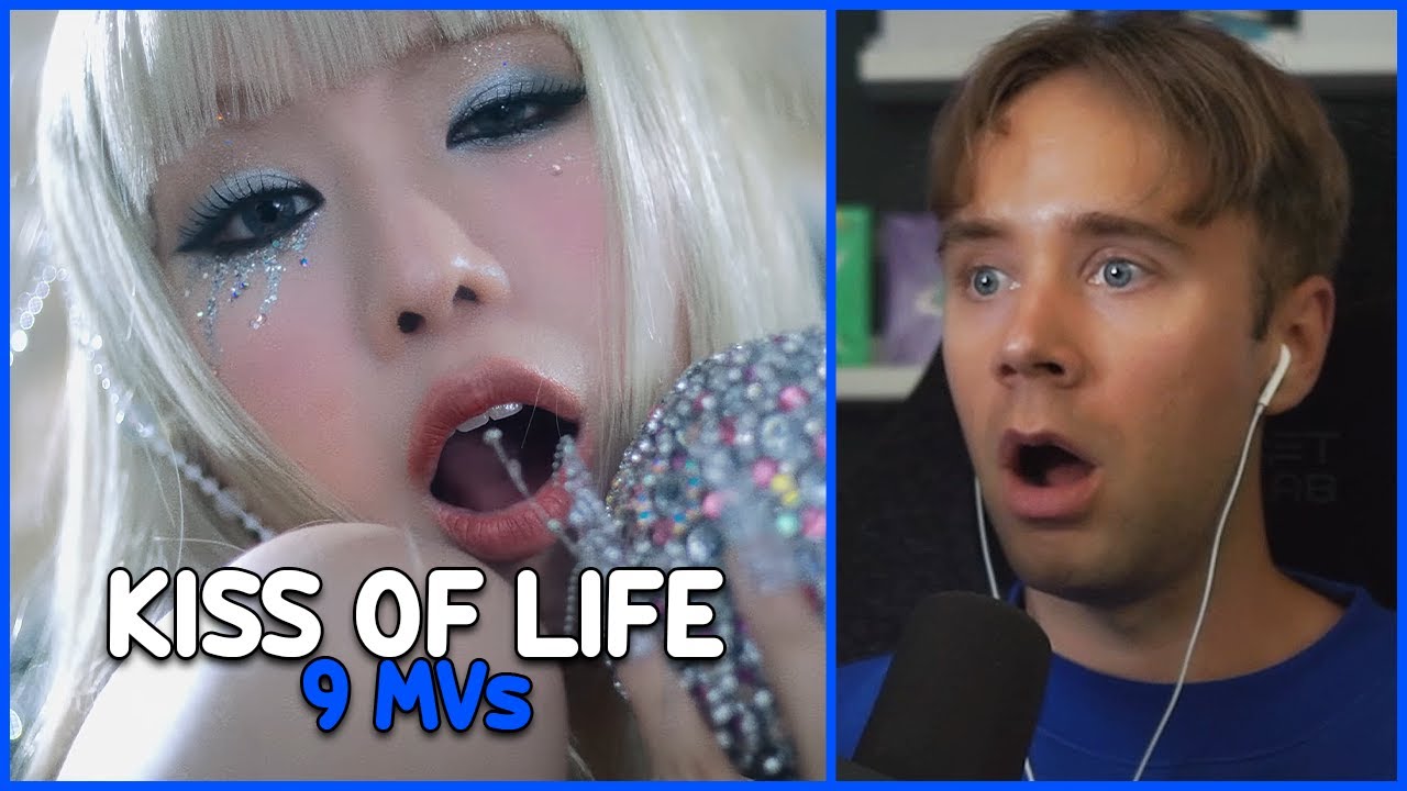 REACTING TO KISS OF LIFE (ALL MVs!!)