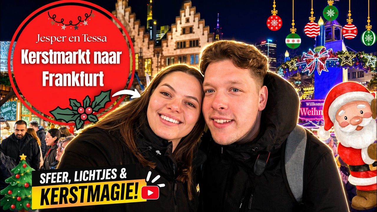 NAAR DE KERSTMARKT IN FRANKFURT | VakantieGangers