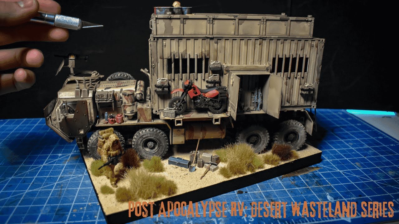 Post Apocalyptic RV | Desert Wasteland Series | Full Tutorial