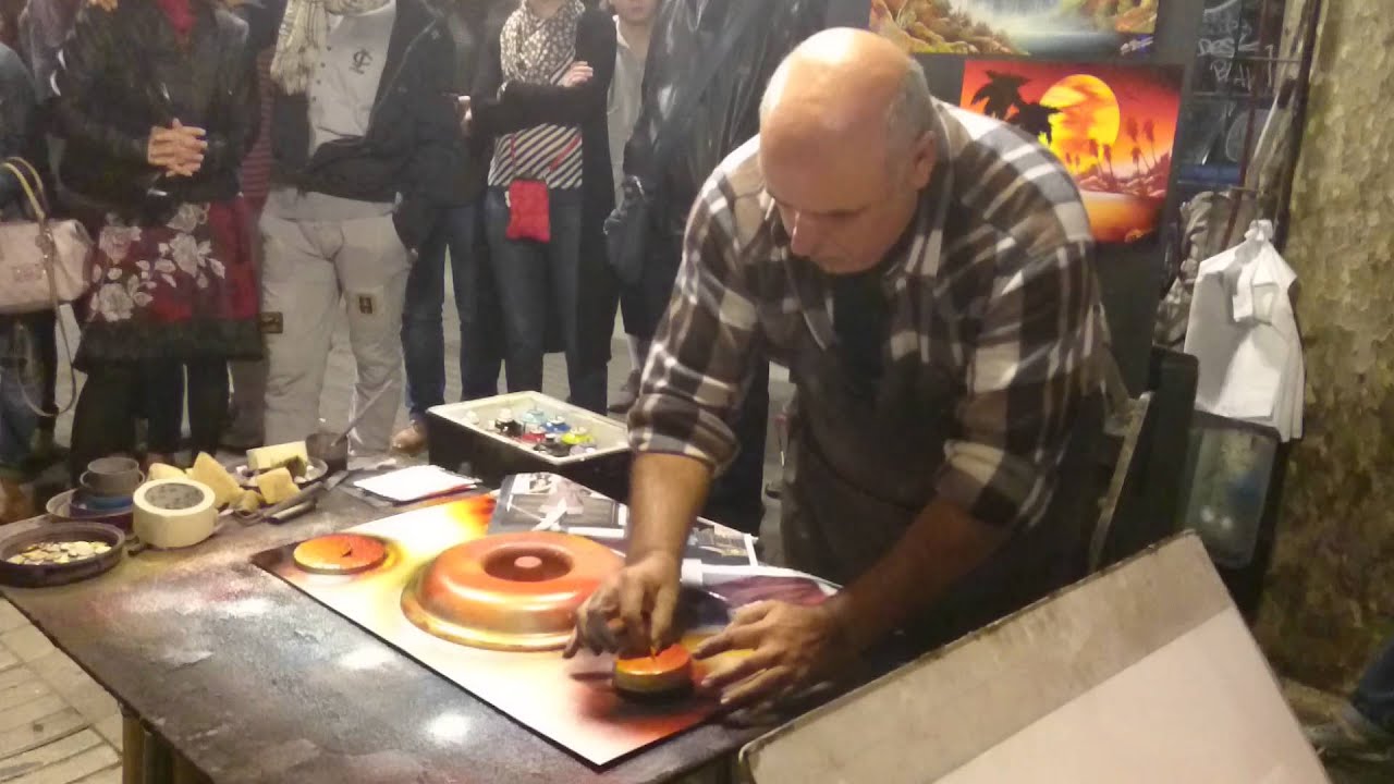Spray Painting in Barcelona