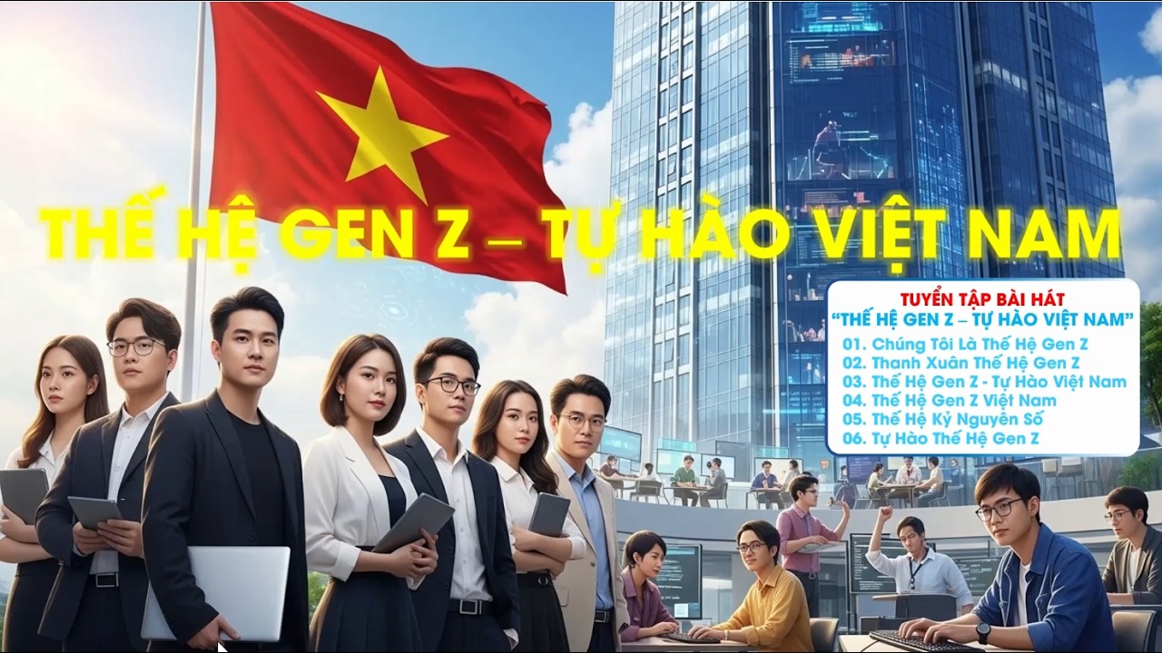 Tuyển tập các bài hát “Thế Hệ Gen Z – Tự Hào Việt Nam”