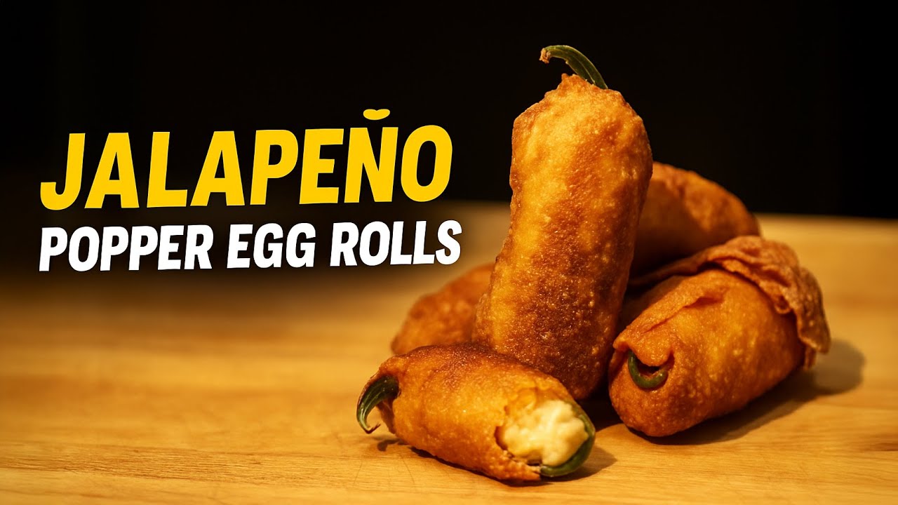 Cooking whatever the wheel lands on - JALAPENO POPPER EGGROLLS