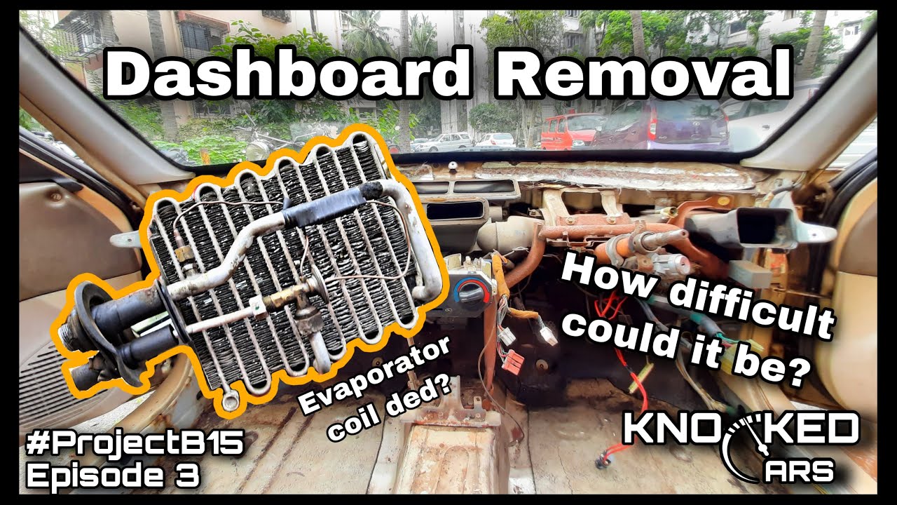 Dashboard removal and fixing the AC of our Honda City Type 2 | Project B15 Ep3 | Knocked Cars