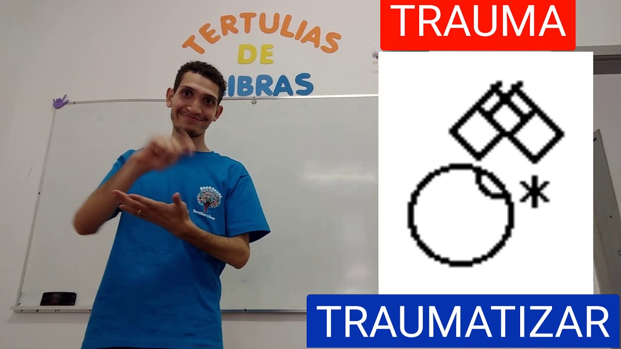 TRAUMATIZAR | TRAUMA - SINAL EM LIBRAS
