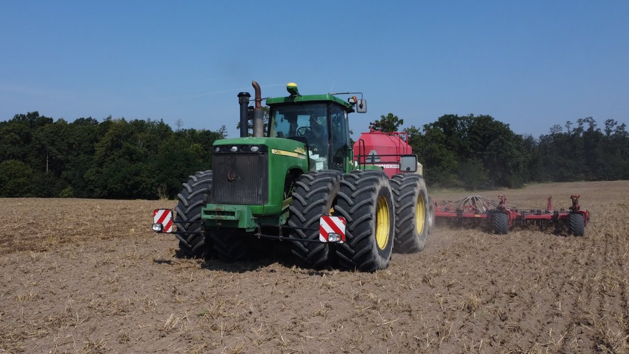 🔥Siew Rzepaku na Wielką Skalę🔥Case Quadtrac, John Deere 9520🔥GR KAROLEW🔥