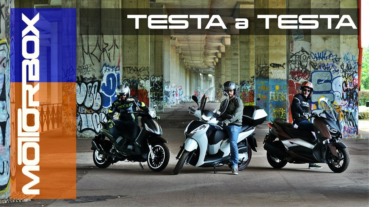 Honda SH300i vs Piaggio Beverly 300 vs Yamaha X-Max 300 | La sfida dei più venduti