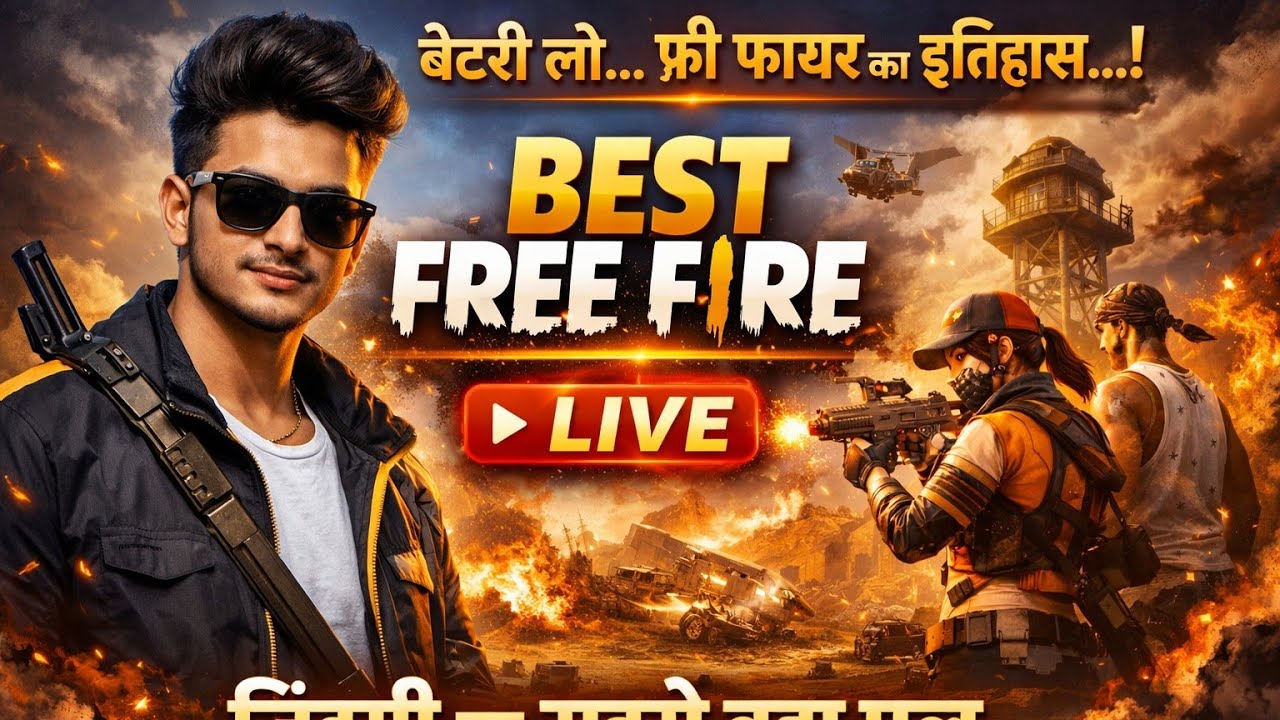 🔥 Free Fire Live Grind – Rank Push Karo! #FreeFireLive
