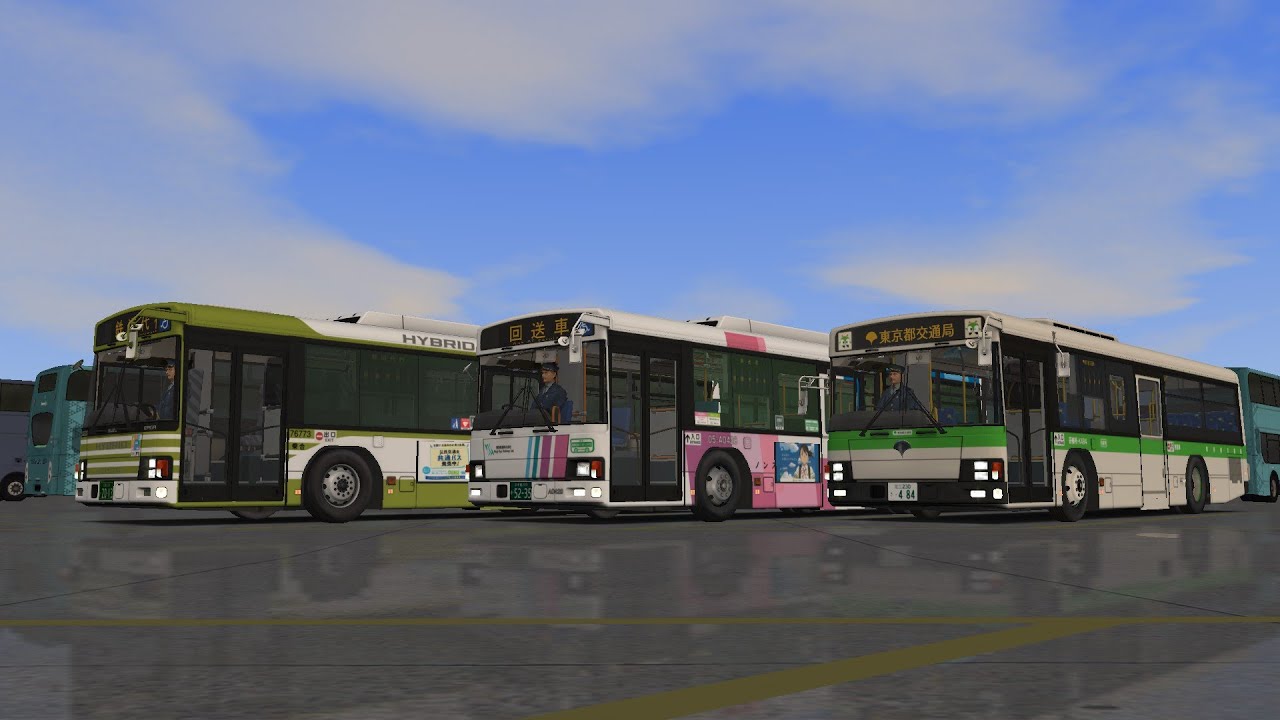 【OMSI2】ISUZU ERGA&HINO BLUERIBBON V2.0