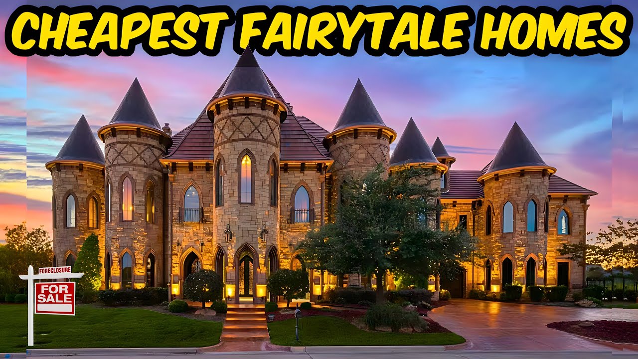 Inside Magical Fairytale Homes You Can Buy For A Bargain