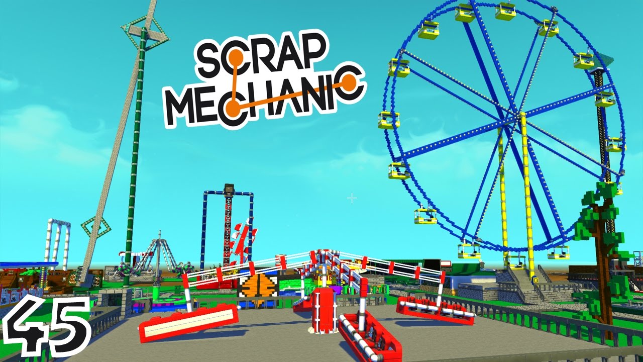 LE MEILLEUR PARC D'ATTRACTIONS ! | Scrap Mechanic ! #Ep45