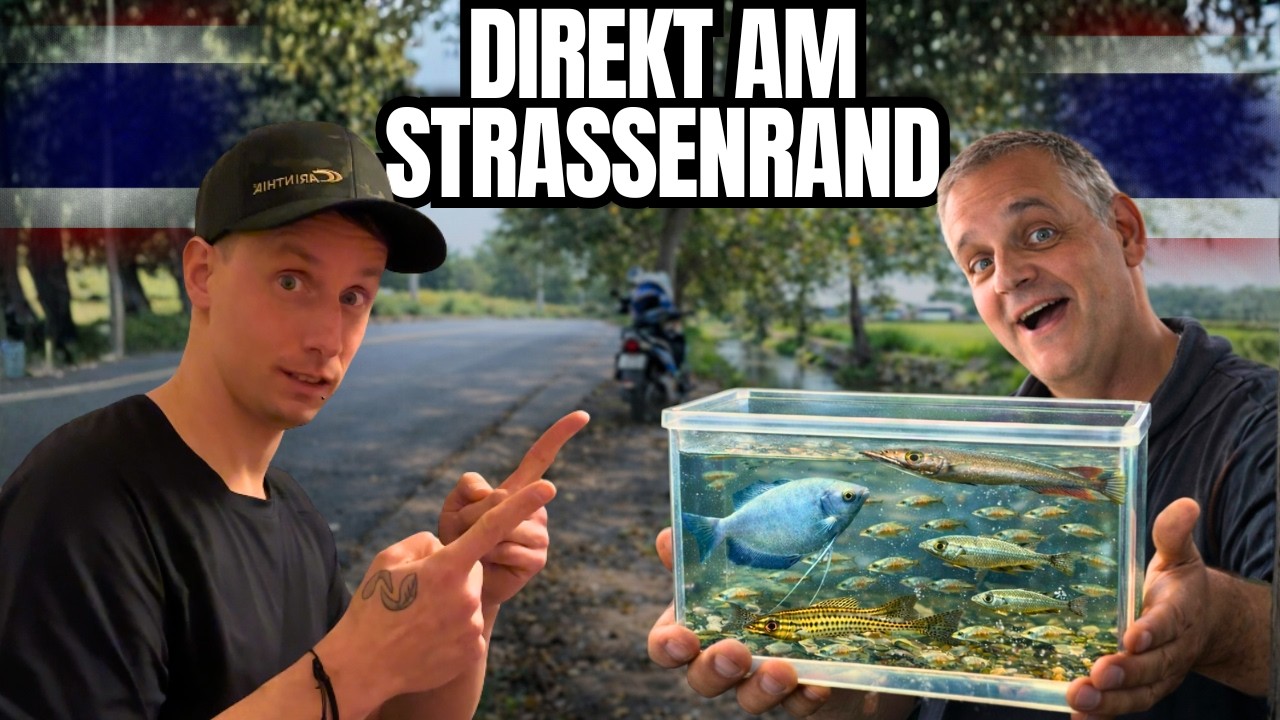 Seltene Aquarienfische direkt am Straßenrand?! | Bangkok Vlog