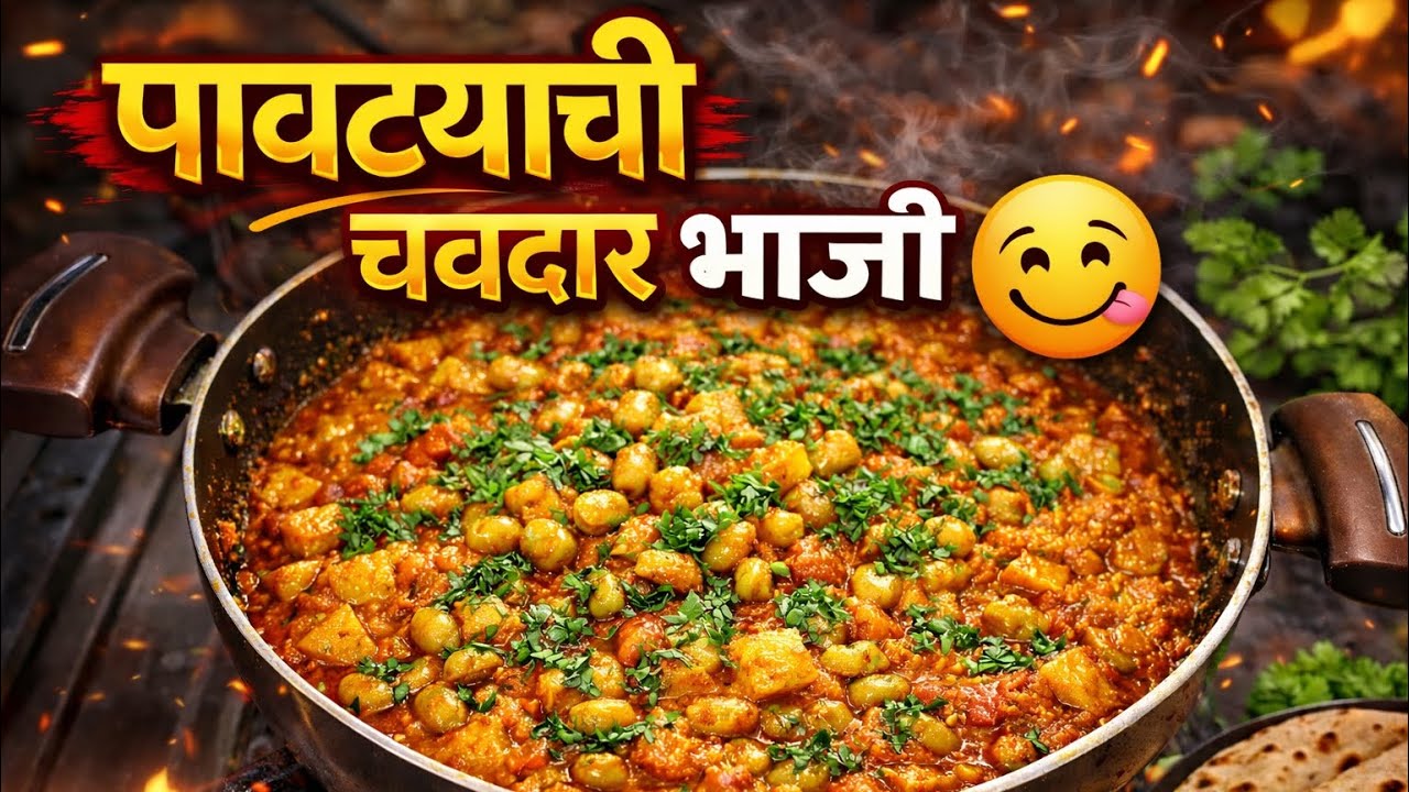 पोवट्याची चवदार भाजी | झणझणीत घरगुती रेसिपी | 