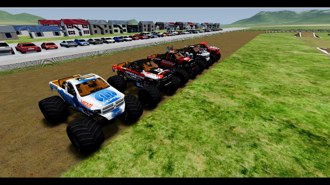 HALL BROTHERS RACING, RAM SHOWDOWN, BLOOMSBURG PA! [BeamNG Drive]