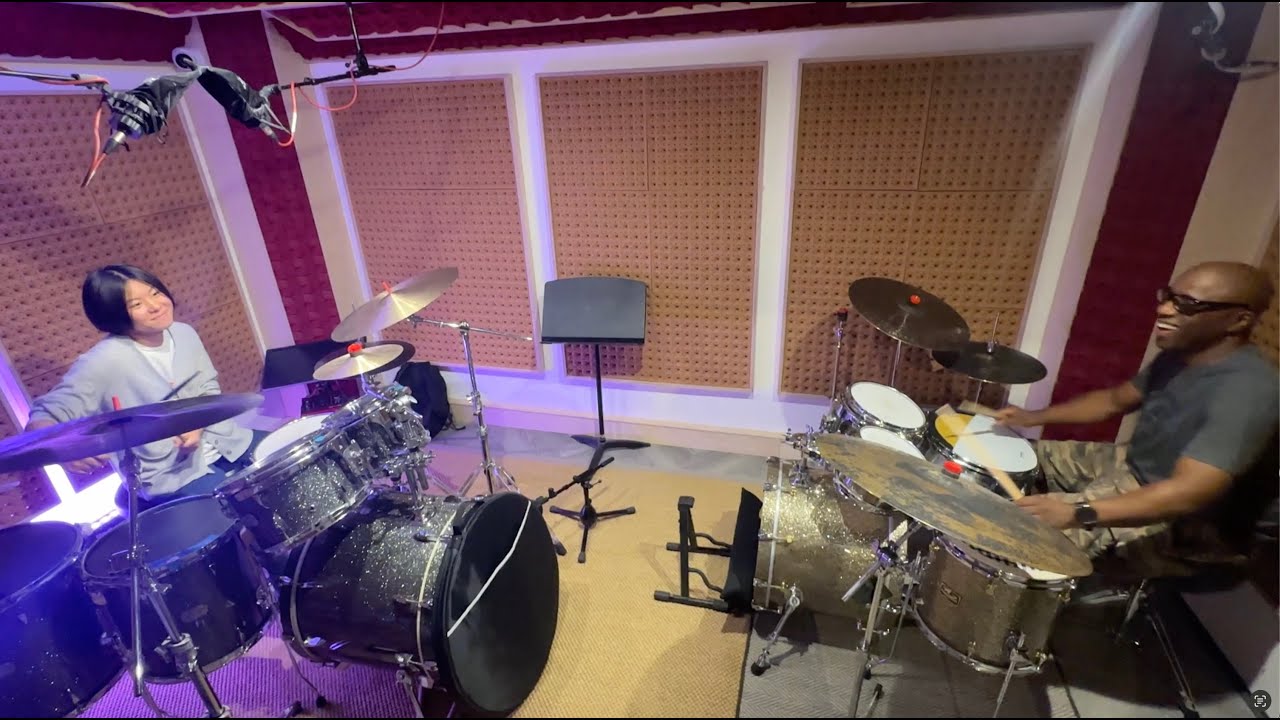 Derrick McKenzie (Jamiroquai) × YOYOKA — Drum Session