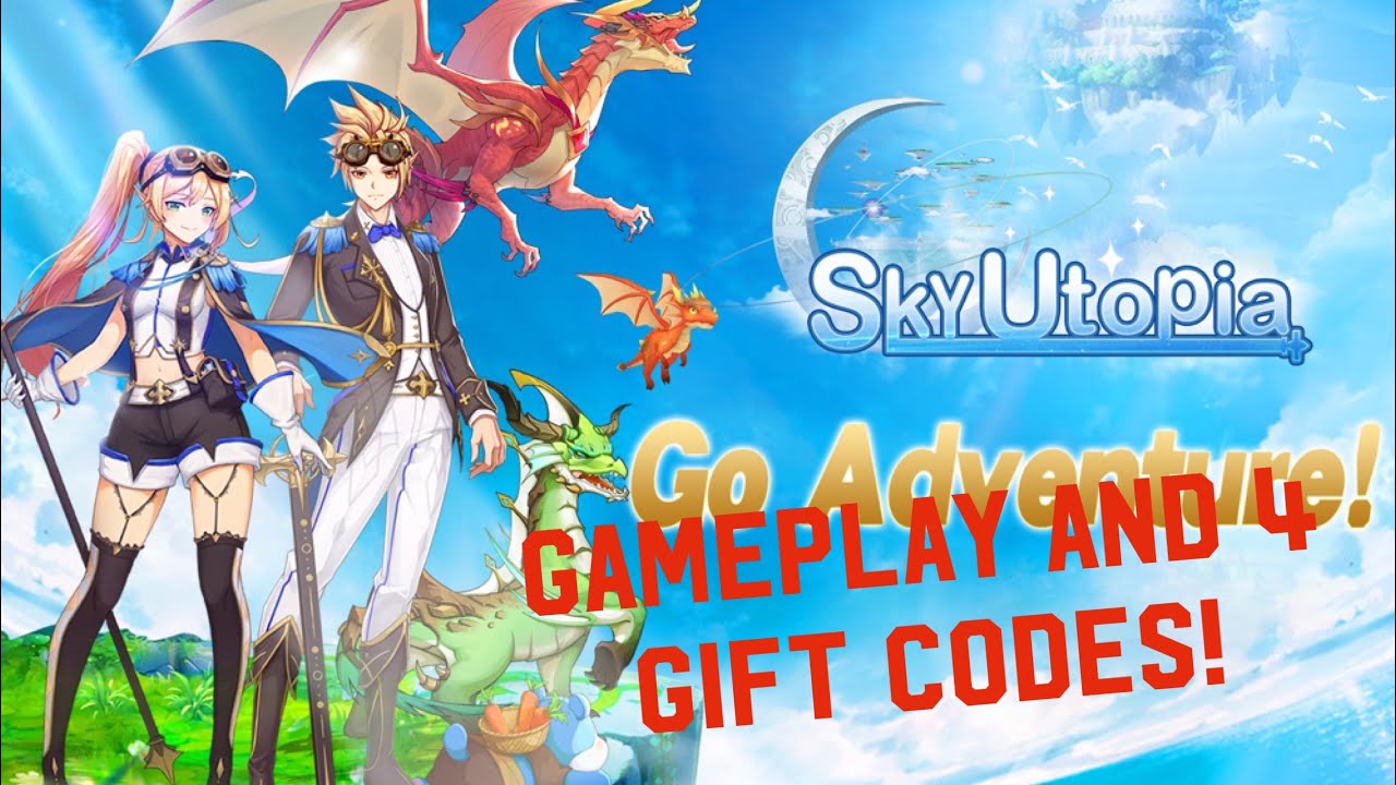 Sky Utopia Gameplay and 4 Gift codes