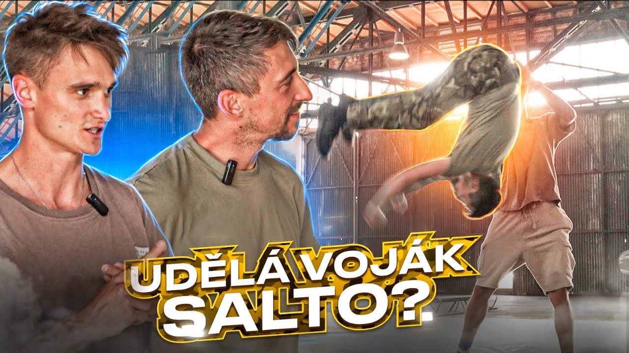 UČÍM VOJÁKA PARKOUR!