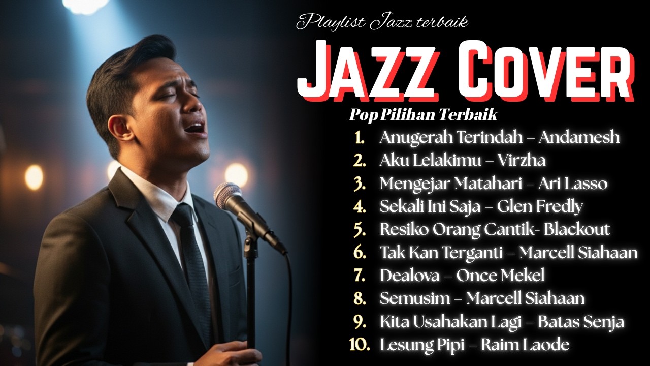 10 LAGU Jazz Cover Lagu Indonesia Penuh Rasa | Pop & Soul Nostalgia Bikin Tidur Nyenyak
