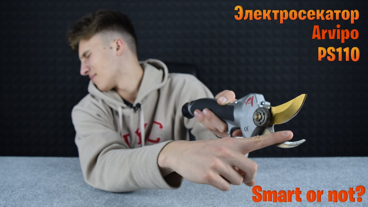 Электросекатор Arvipo PS110 / Полный обзор / Тестим в саду