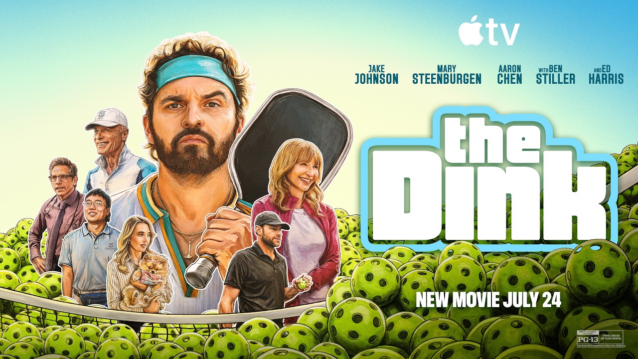 The Dink (2026) Trailer - Apple TV - Jake Johnson, Mary Steenburgen, Ed Harris, Ben Stiller