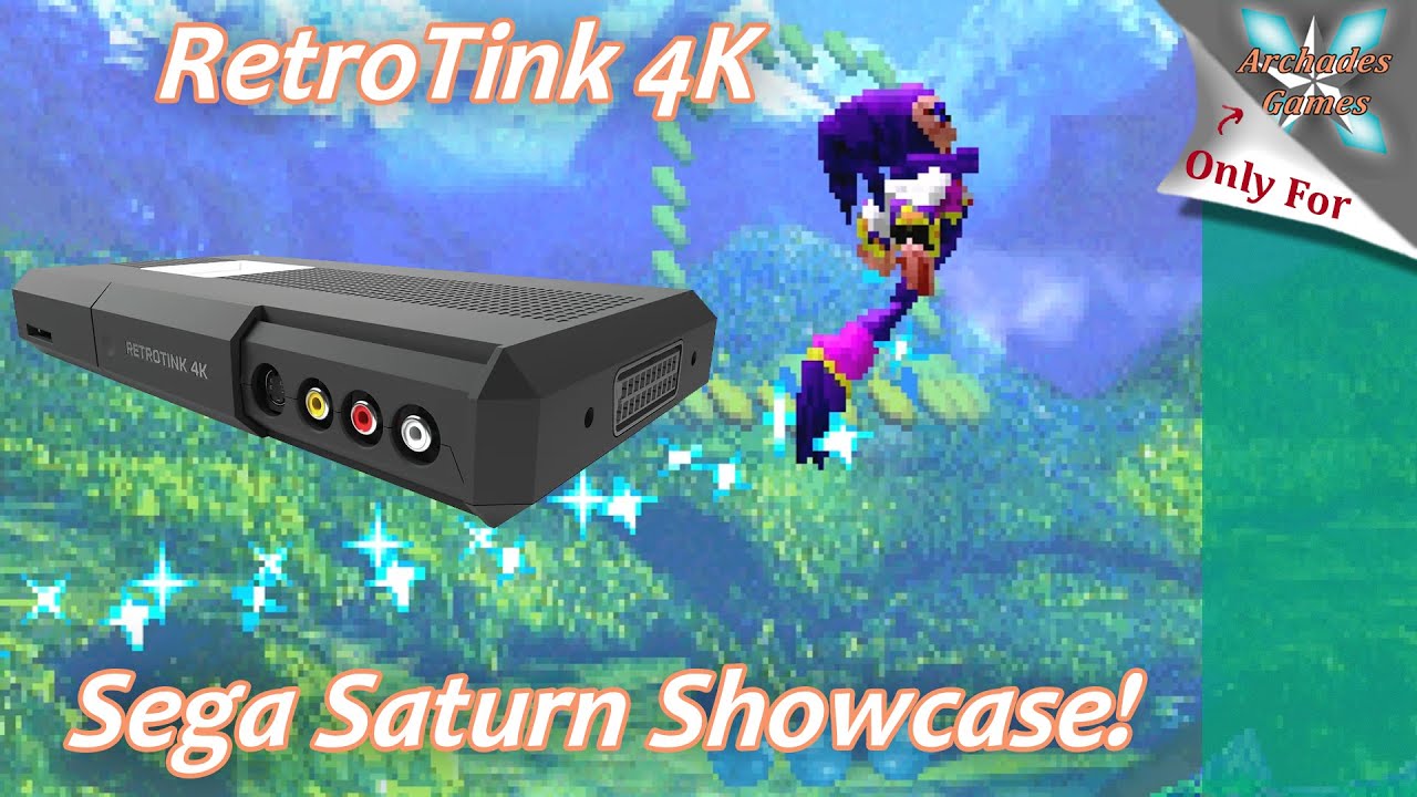 RetroTink 4K Sega Saturn Games Showcase - Still A Great System To Play!