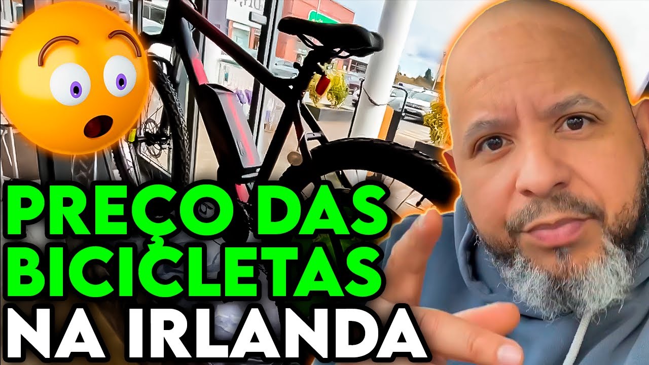 Preço das BICICLETAS na IRLANDA 🇮🇪 (Bicicleta elétrica até a mais simples)
