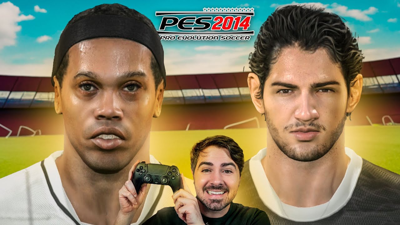 JOGANDO PES 2014 EM 2024!