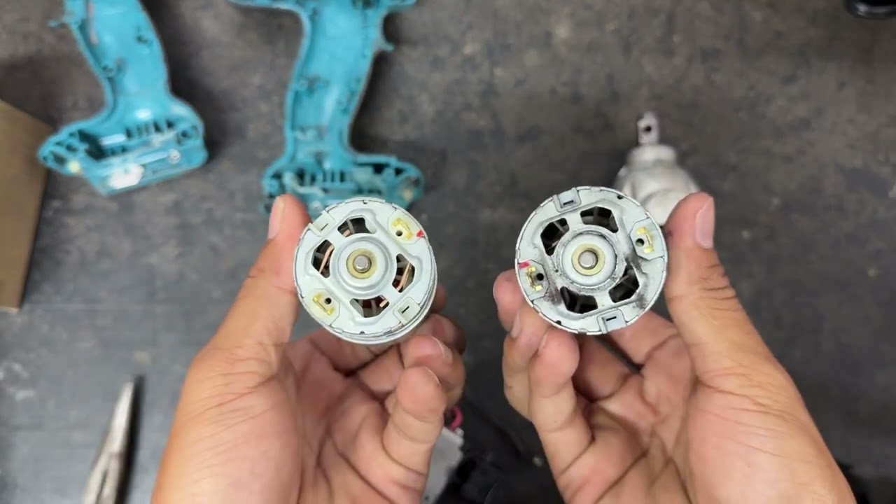 Change New DC Motor Makita Impact Wrench