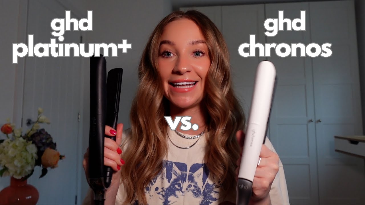ghd Platinum+ против НОВОГО ghd Chronos! В чём разница между выпрямителями-утюжками? 🧐