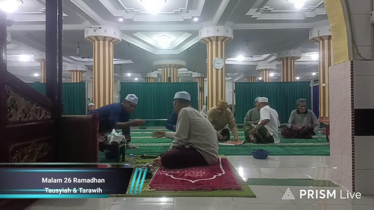 [LIVE] Malam 26 Ramadhan | Ahad 15 Maret 2026 | Tausyiah & Tarawih