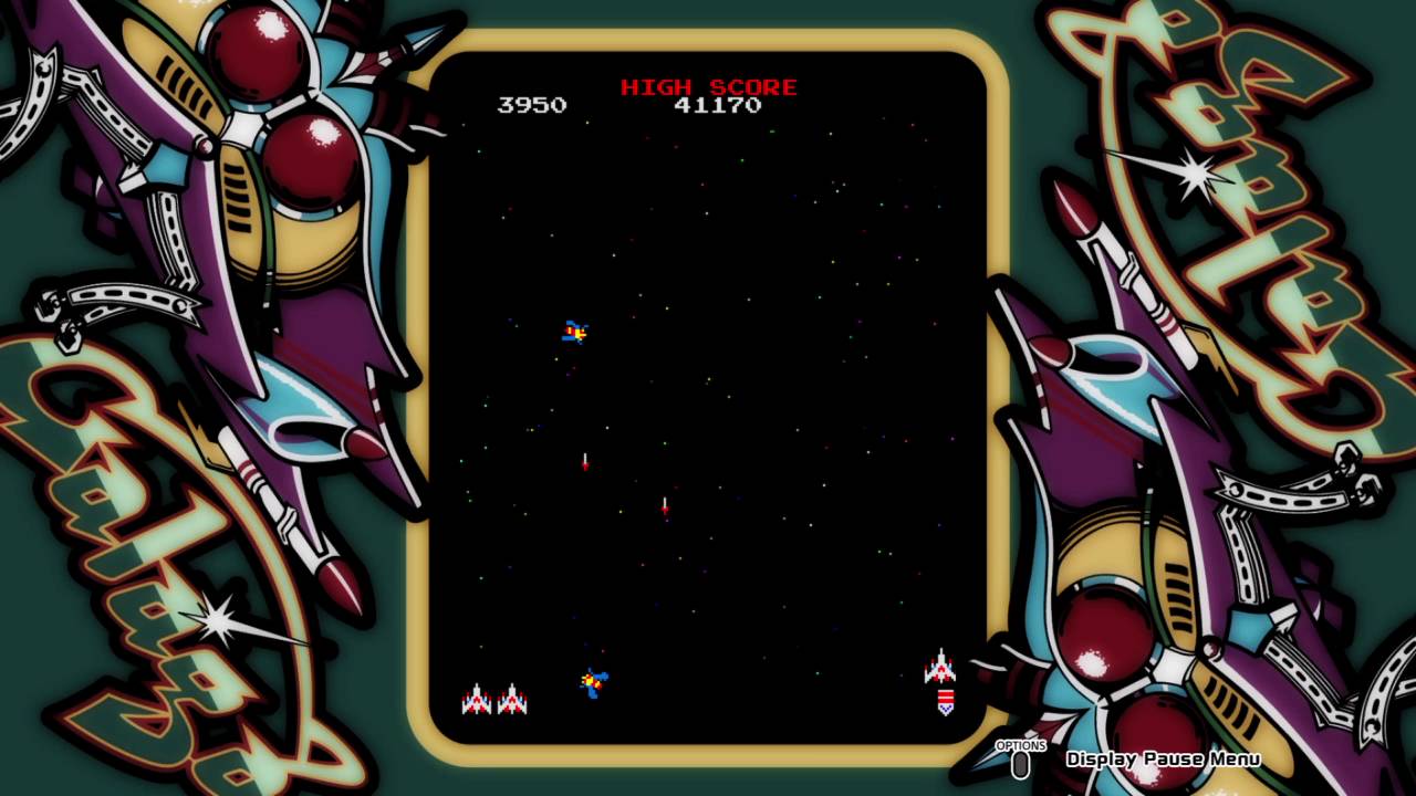 Galaga glitch for the ps4
