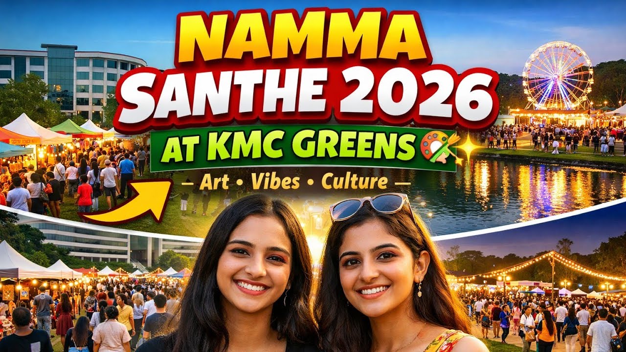 NAMMA SANTE MANIPAL 2026 🎉 | Full Vibes at KMC Greens!