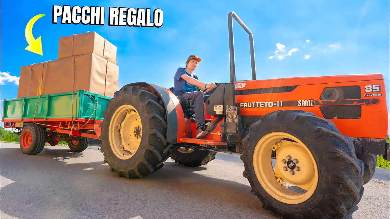 Divento POSTINO... ma con il TRATTORE!